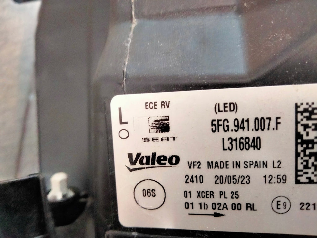 Frontscheinwerfer Cupra Formentor 5FG941007F LED Links Scheinwerfer Headlight SCH1126574593eg