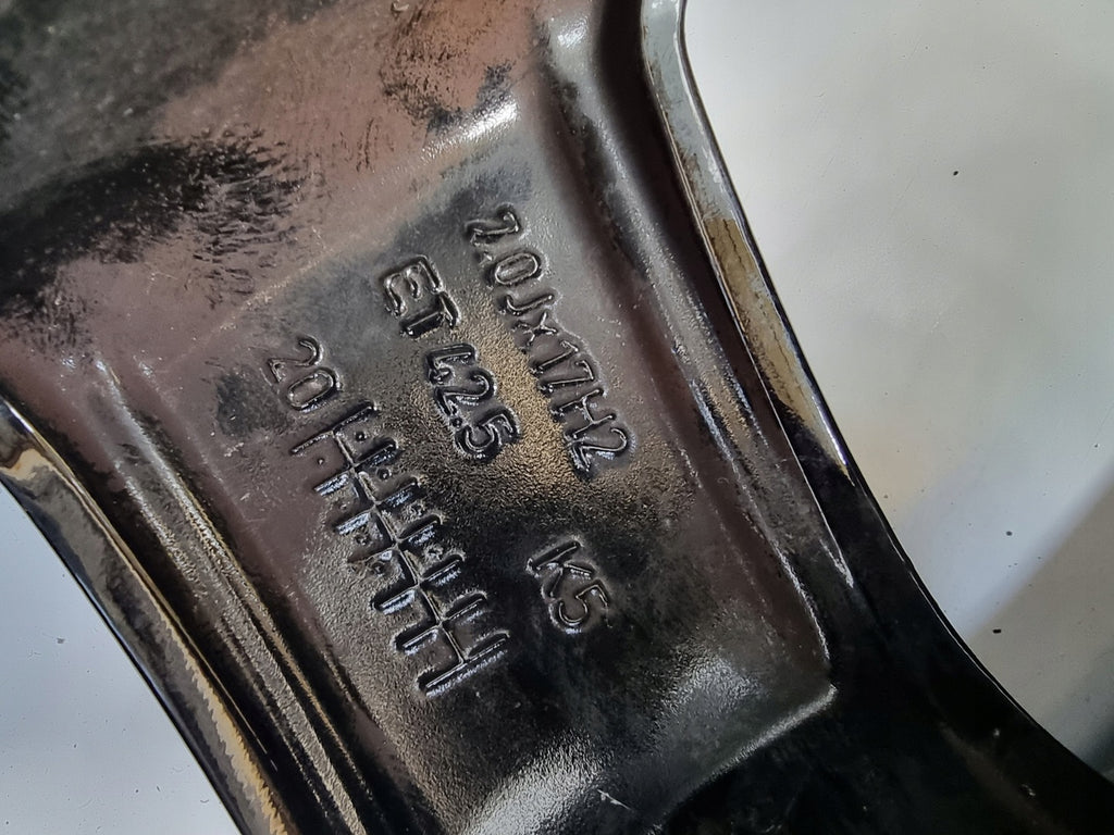 1x Alufelge 17 Zoll 7.0" 5x108 42 5ET J1BC-1007-D1A Ford Fiesta Rim Wheel