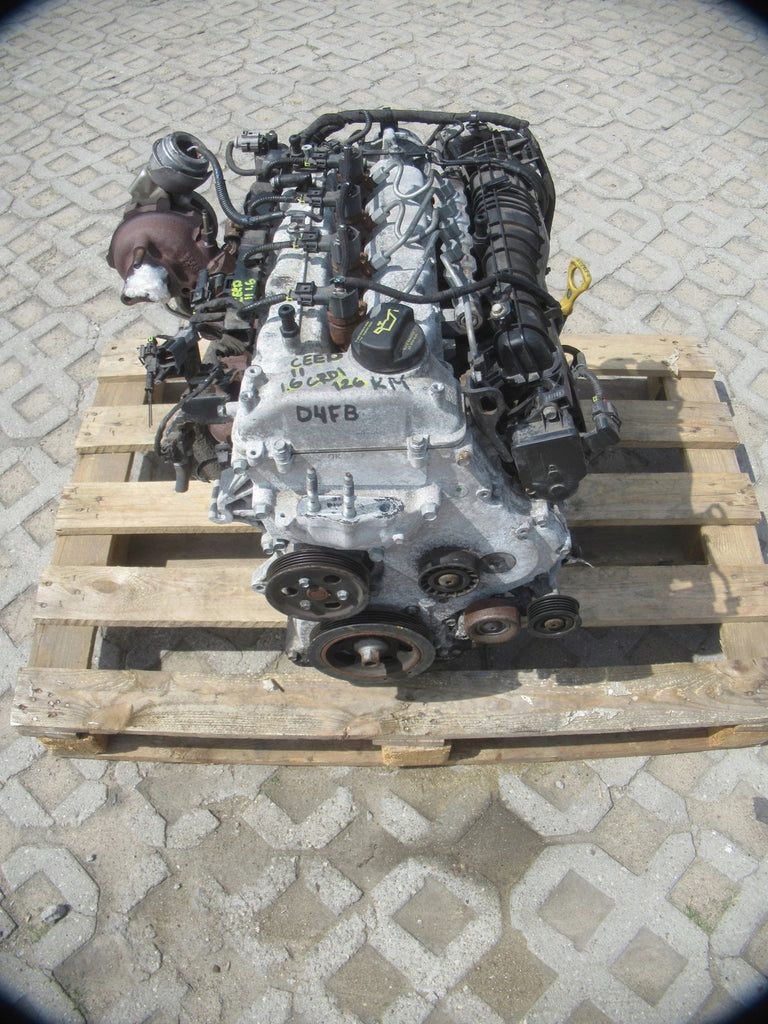 Motor Hyundai Kia II Ceed D4FB 1.6 CRDI 155TKm Diesel Engine Komplett