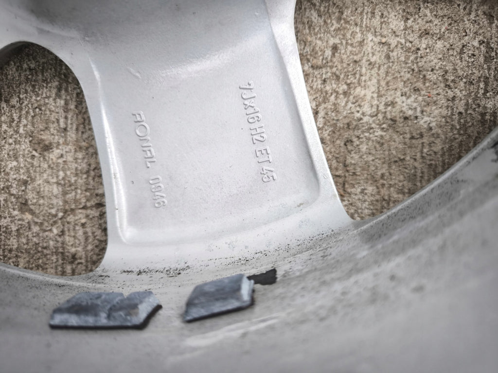 1x Alufelge 16 Zoll 7.0" 5x112 45ET 4B0601025AA Audi A4 A3 Rim Wheel FEL8944738578kx