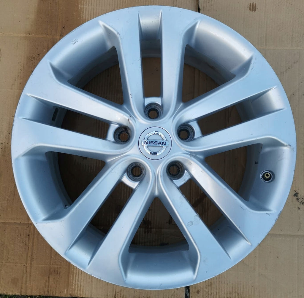 1x Alufelge 17 Zoll 7.0" 5x114.3 47ET Glanz Silber N457011 Nissan Qashqai I FEL7437923815iv