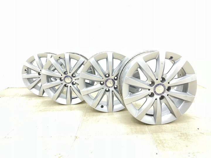 4x Alufelge 16 Zoll 6.5" 5x112 A2464010202 Mercedes-Benz W246 Rim Wheel FEL8069250957yj