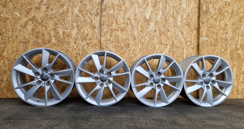 4x Alufelge 16 Zoll 7.0" 5x112 35ET Glanz Silber 8W0601025B Audi Rim Wheel FEL4016696161qh