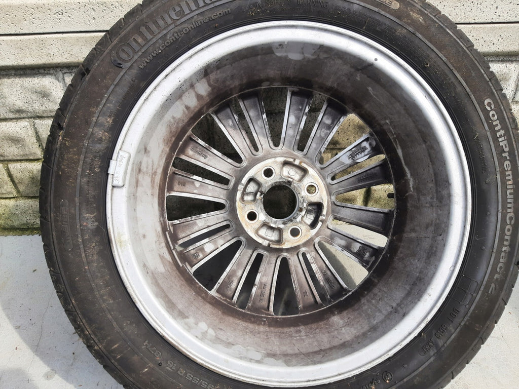1x Alufelge 15 Zoll 6.0" 4x100 37ET Silber 0P070K4 Opel Rim Wheel FEL4046267270xp