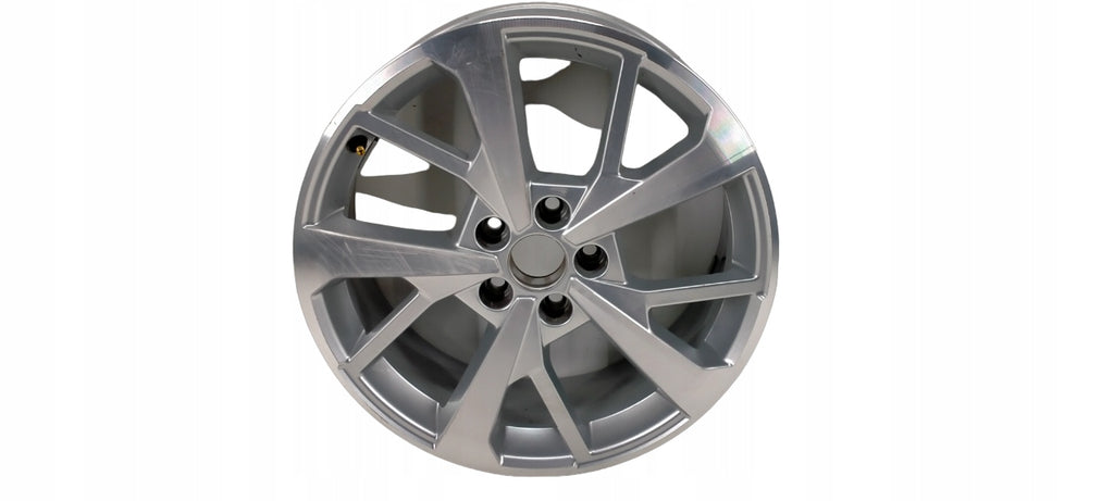 1x Alufelge 18 Zoll 7.0" 5x112 43ET Glanz Silber 83A601025 Audi Q3 Rim Wheel