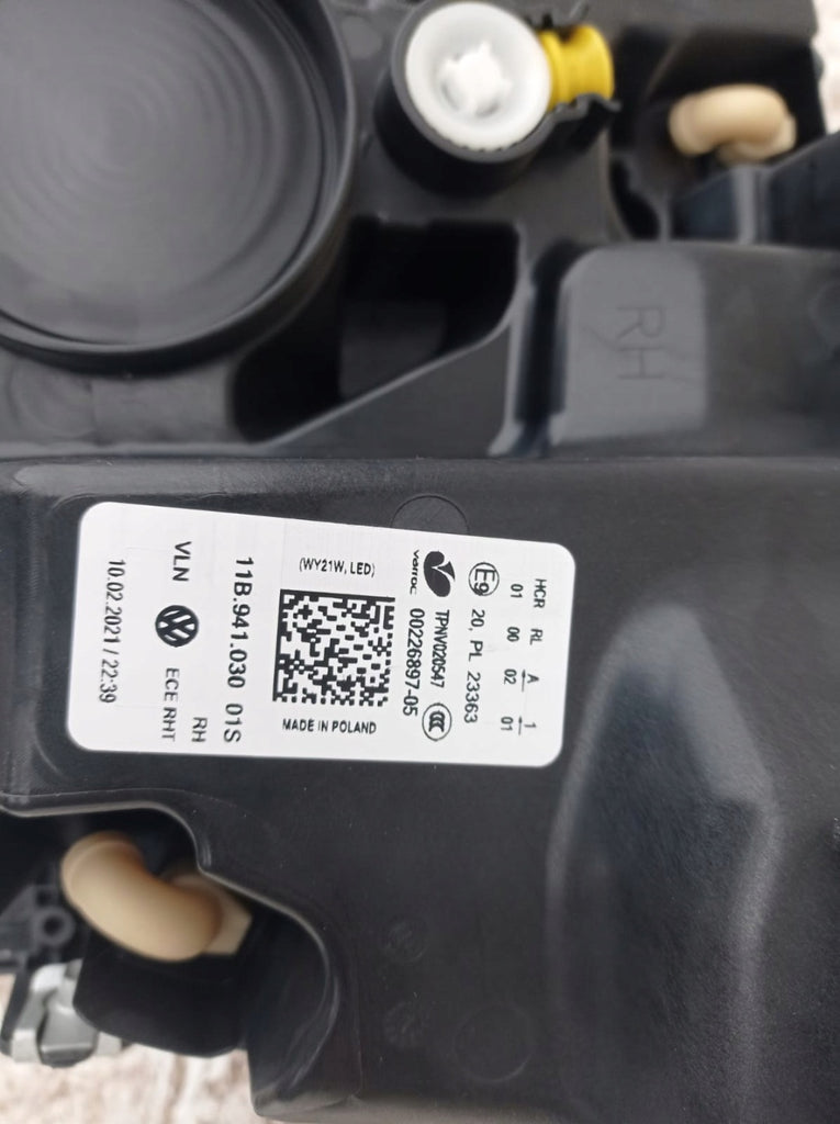 Frontscheinwerfer VW Id.4 00226897-05 LED Rechts Scheinwerfer Headlight SCH4639179227sw