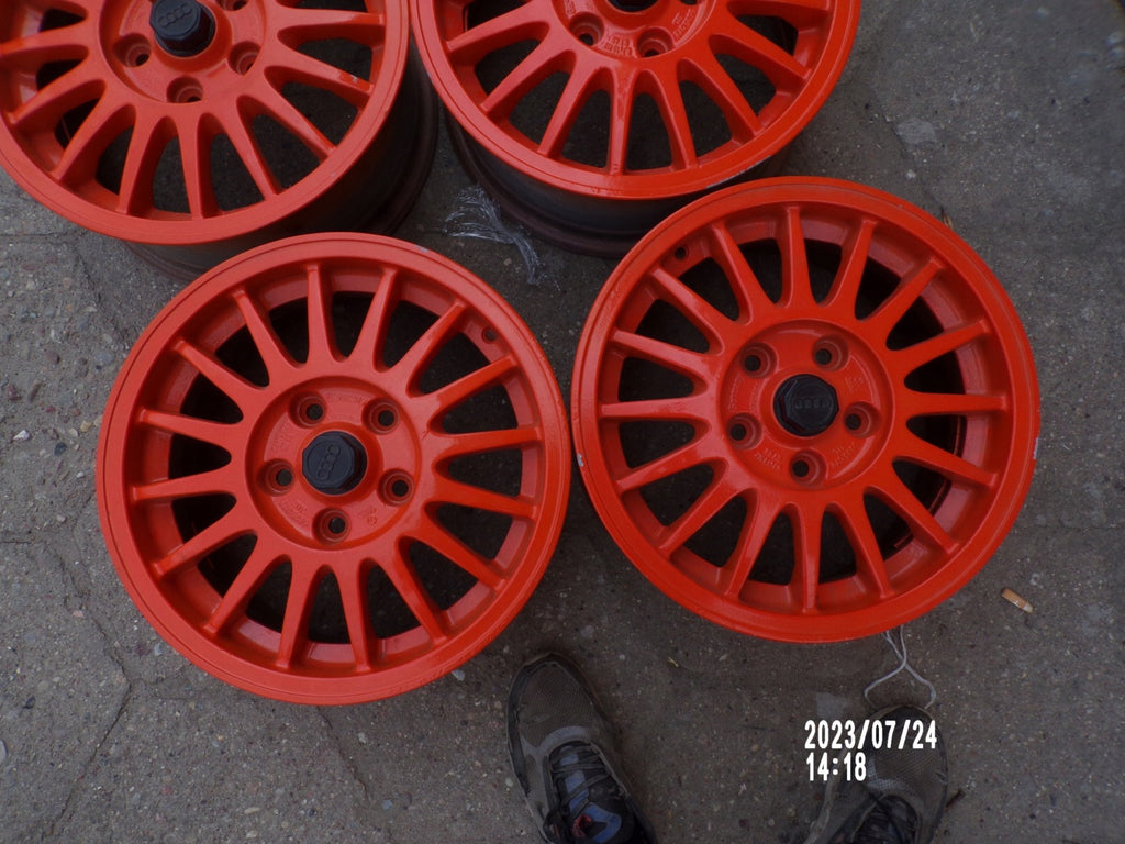 4x Alufelge 15 Zoll 6.0" 5x100 Audi Quattro Rim Wheel FEL8030002125ro