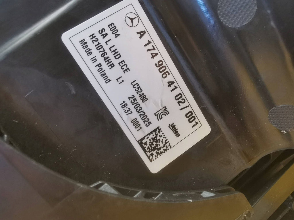 Frontscheinwerfer Mercedes-Benz Cla A1749064102 LED Links Scheinwerfer Headlight SCH9961050943li