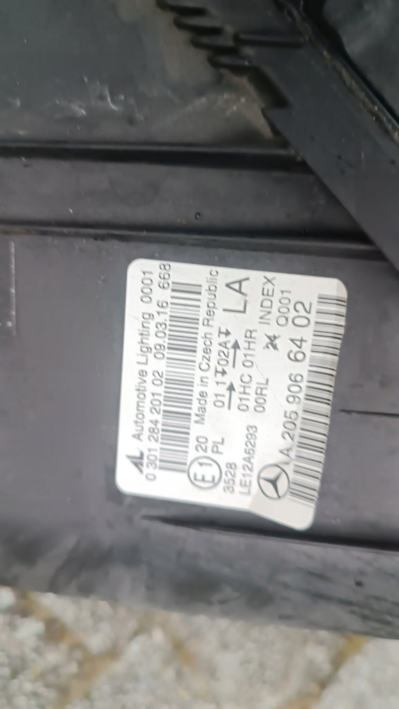 Frontscheinwerfer Mercedes-Benz A205 A2059066402 Links Scheinwerfer Headlight SCH7311931811hm