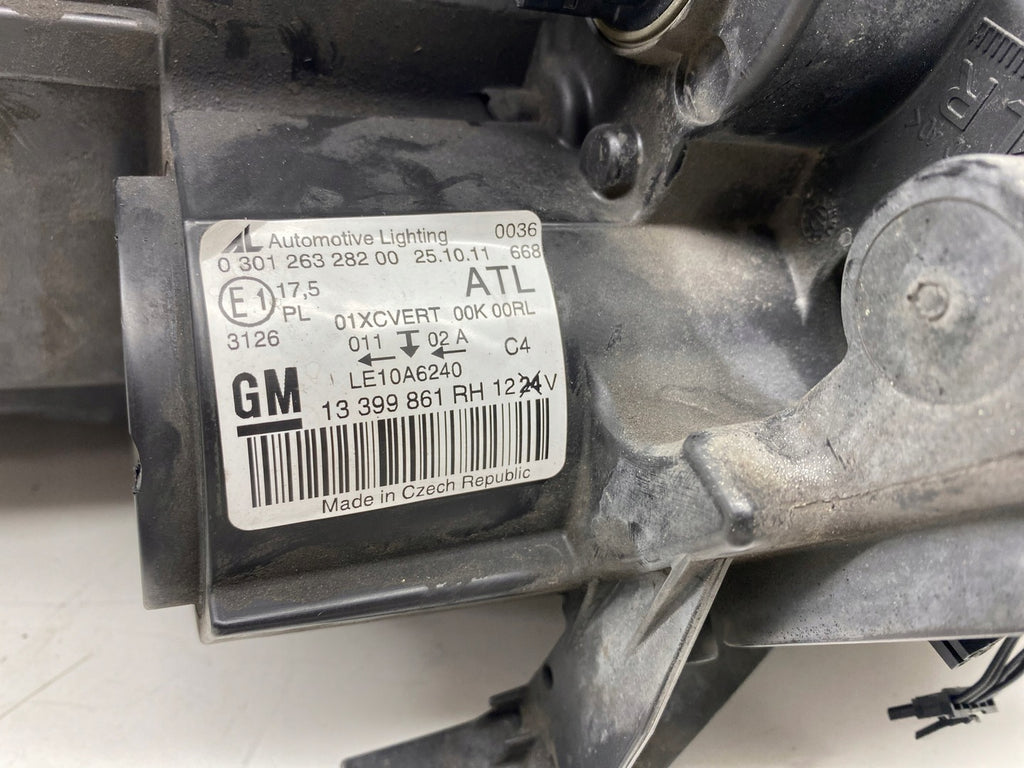 Frontscheinwerfer Opel Zafira C 13399861 Xenon Rechts Scheinwerfer Headlight