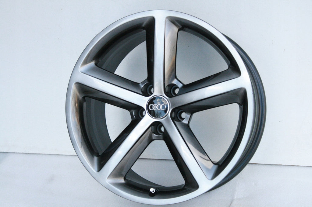 4x Alufelge 18 Zoll 8.5" 5x112 29ET Glanz Silber 8T0601025M Audi A4 Allroad FEL4491559521uw