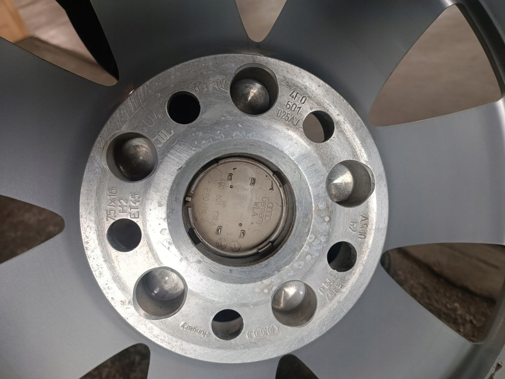 4x Alufelge 16 Zoll 7.5" 5x112 45ET 4F0601025AJ Audi Rim Wheel FEL6609774311ji