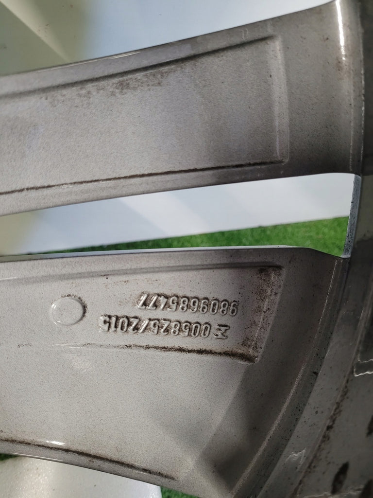 1x Alufelge 19 Zoll 7.0" 5x108 9809685477 Peugeot Ii Rim Wheel