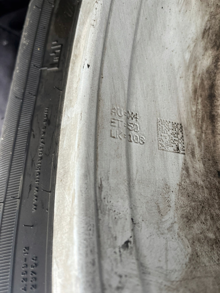 4x Alufelge 16 Zoll 6.5" 5x108 50ET Silber KBA48953 Rim Wheel FEL8392036415tw