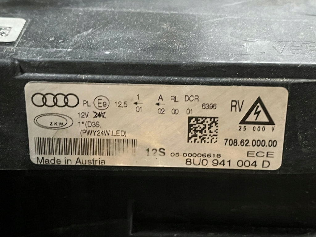 Frontscheinwerfer Audi Q3 8U0941004D LED Rechts Scheinwerfer Headlight