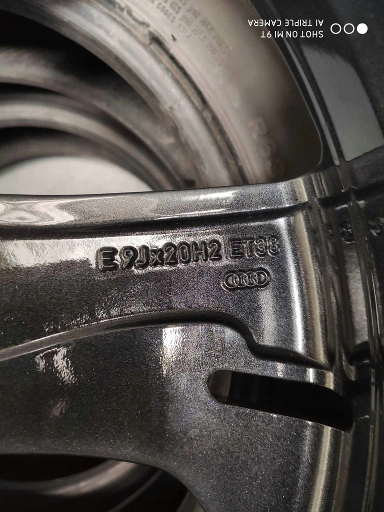 1x Alufelge 20 Zoll 9.0" 5x112 38ET Glanz Silber 4KE601025 Audi Mg Rim Wheel FEL3474477124dd
