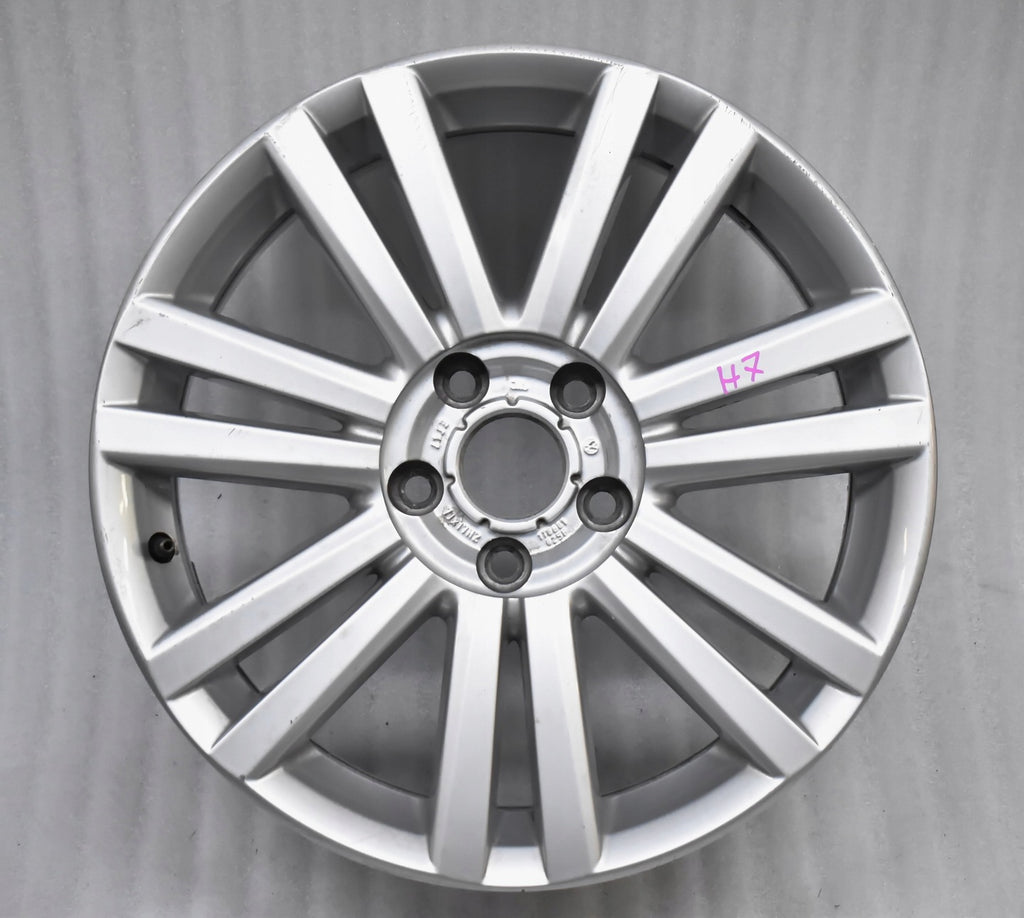 1x Alufelge 17 Zoll 7.0" 5x112 47ET Glanz Silber 1T0601025F VW Touran Golf