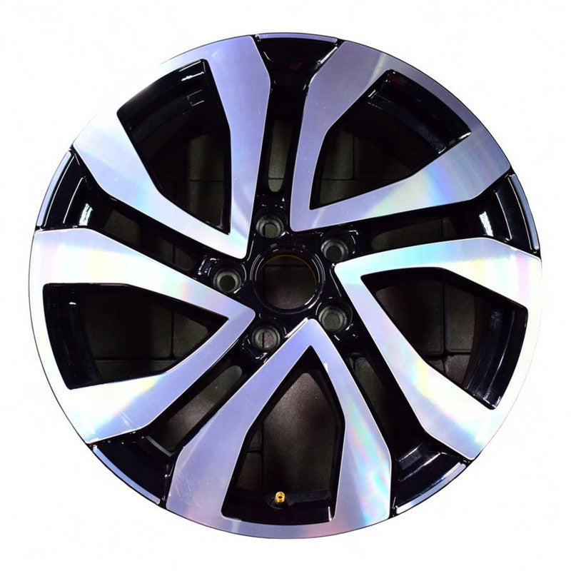 1x Alufelge 17 Zoll 7.0" 5x112 40ET Glanz Schwarz 5NA601025AL VW Tiguan