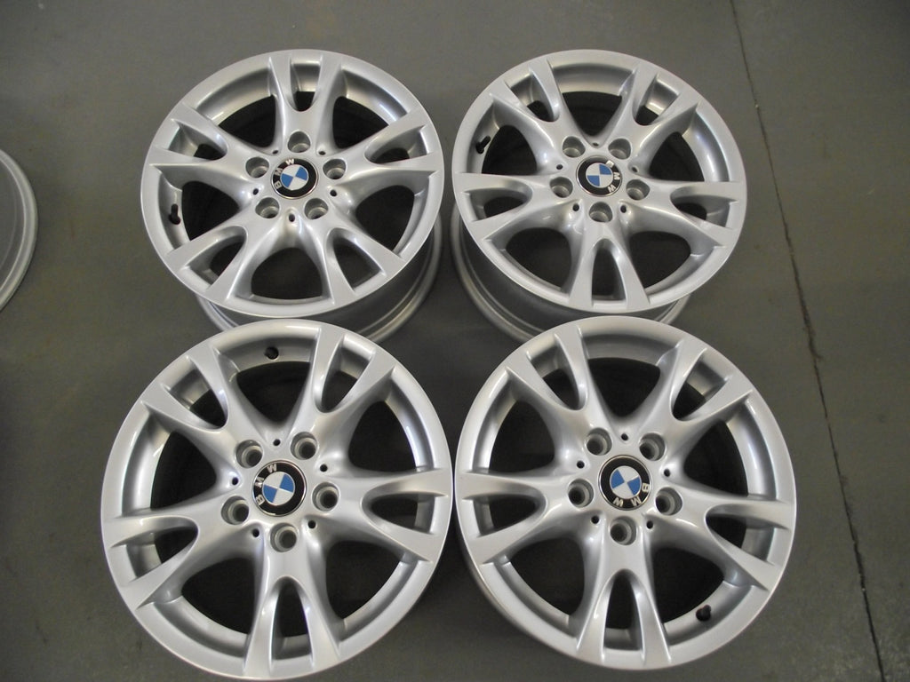 4x Alufelge 16 Zoll 7.0" 5x120 44ET Glanz Silber 6778218 BMW 1 Rim Wheel FEL3633991878pj