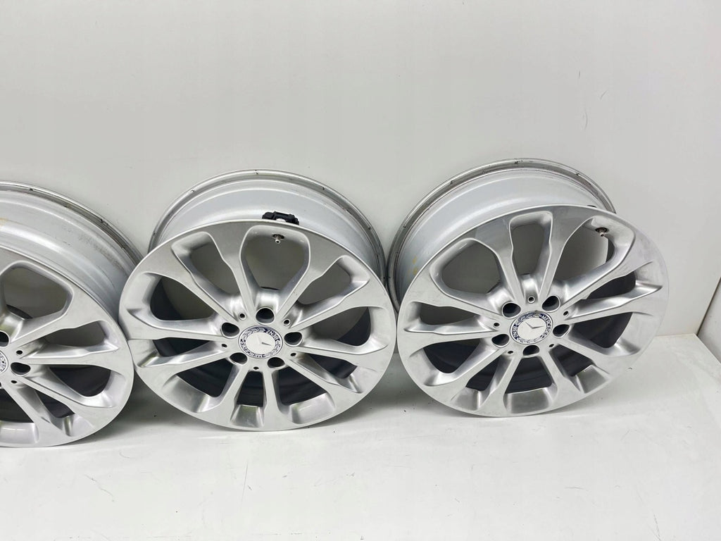 4x Alufelge 17 Zoll 6.5" 5x112 38ET Glanz Silber A1564011700 Mercedes-Benz Gla FEL3715964655iy