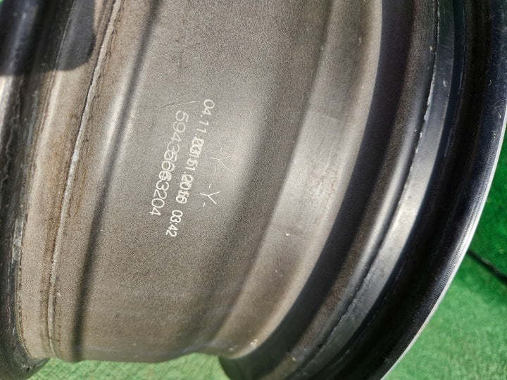 1x Alufelge 16 Zoll 6.5" 5x120 A2464010000 Mercedes-Benz W246 Rim Wheel FEL2380810164zl