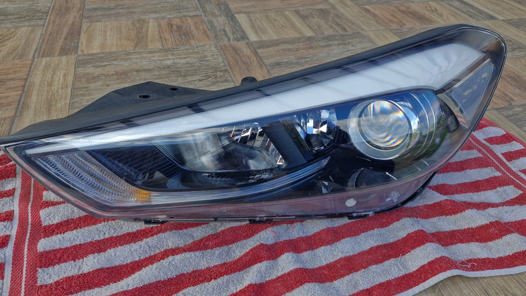 Frontscheinwerfer Hyundai Tucson 92101-D7100 Links Scheinwerfer Headlight SCH6128336534fo