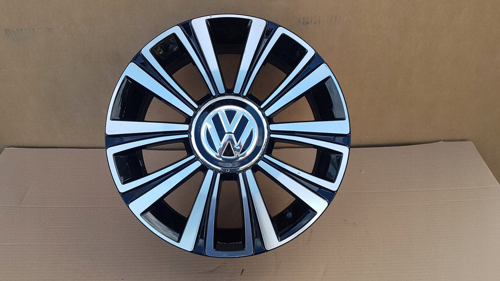 1x Alufelge 16 Zoll 6.0" 4x100 43ET 1S0601025AT VW Up Rim Wheel