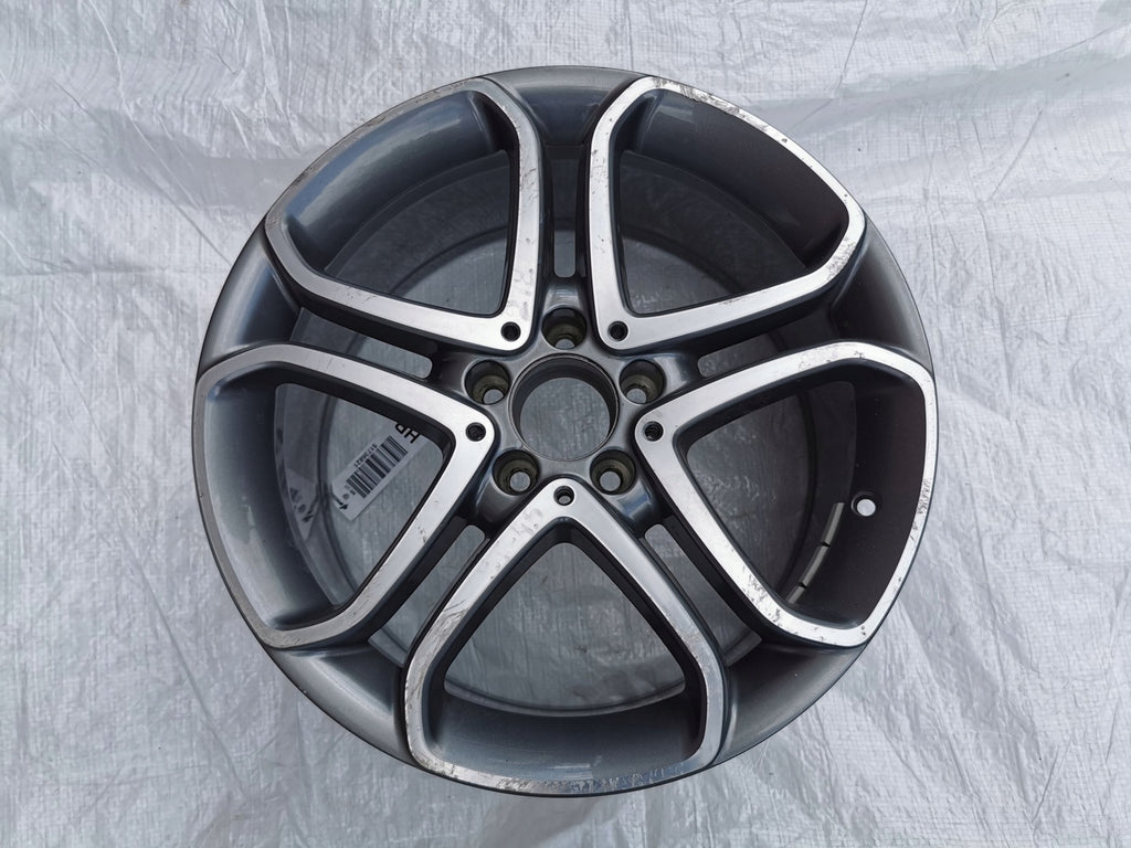 1x Alufelge 18 Zoll 9.0" 5x112 54ET A2124016302 Mercedes-Benz W212 Rim Wheel