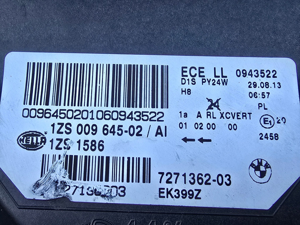 Frontscheinwerfer BMW X6 E71 7271362-03 Vorderseite Scheinwerfer Headlight SCH9781516344cy