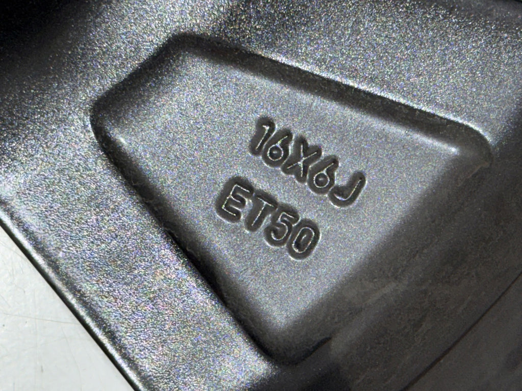 1x Alufelge 16 Zoll 6.0" 5x114.3 Toyota Corolla Rim Wheel