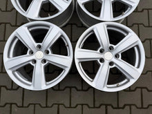 Laden Sie das Bild in den Galerie-Viewer, 4x Alufelge 17 Zoll 7.5" 5x112 48ET Glanz Silber Audi A4 A3 Rim Wheel FEL2690395664mg