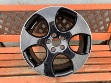 Load image into Gallery viewer, 1x Alufelge 18 Zoll 7.5&quot; 5x112 51ET Glanz Schwarz 1K0601025BA VW Golf V