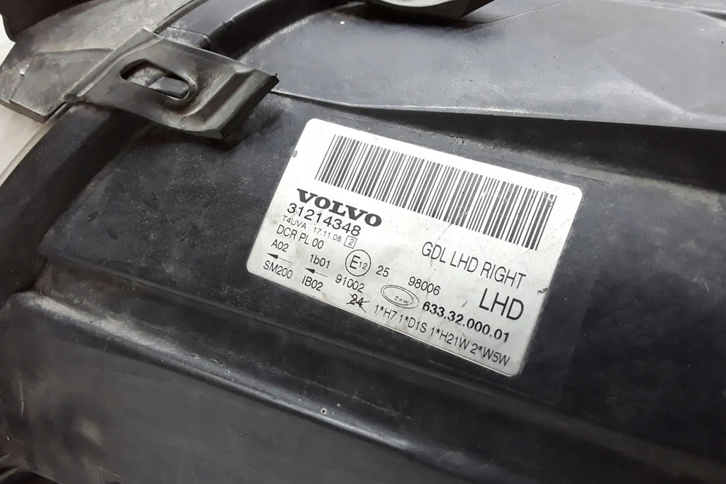 Frontscheinwerfer Volvo V70 III Xc70 S80 I 31214348 Xenon Rechts oder Links