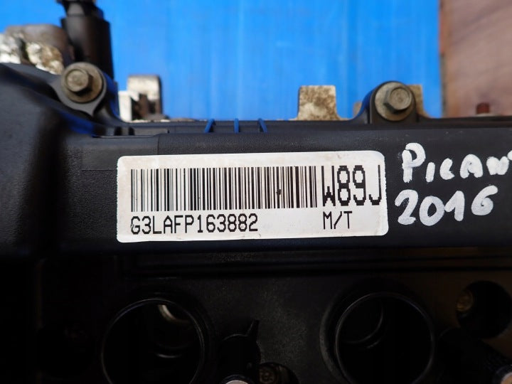 Motor Kia Picanto G3LA 1.0 142TKm 2016 Benzin Engine Unkomplett MOT8336835613jd