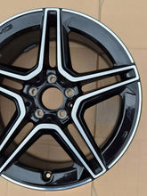 Load image into Gallery viewer, 1x Alufelge 18 Zoll 8.0" 5x112 43ET Glanz Schwarz A2134016300 Mercedes-Benz W213 FEL6792937814gy