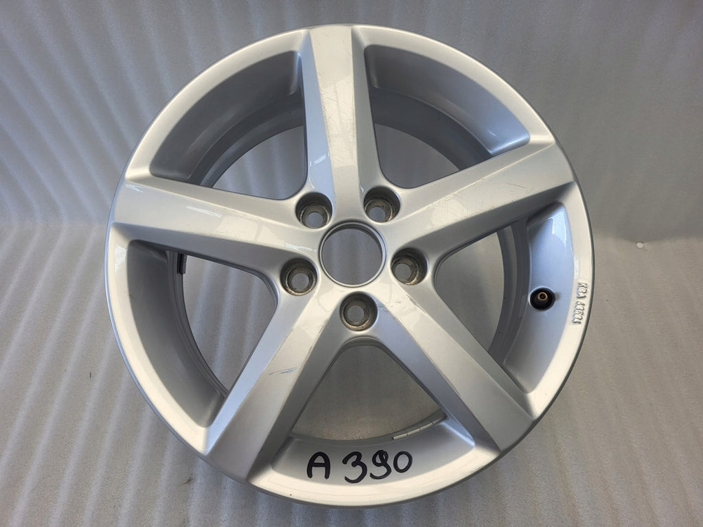 1x Alufelge 15 Zoll 6.0" 5x100 40ET Glanz Silber 6R0071495B VW Polo Rim Wheel FEL2432177222lf