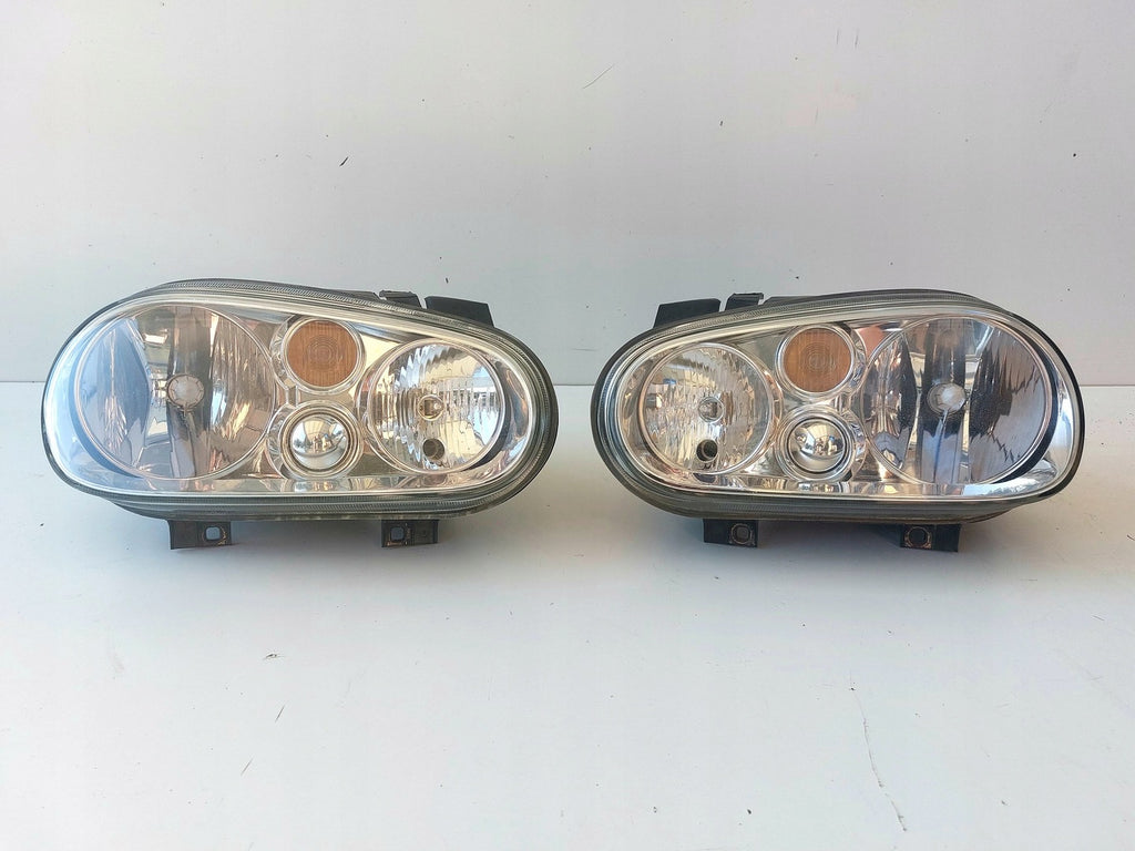 Frontscheinwerfer VW Golf IV 1J1941016B 1J1941015B 1J0853655 Ein Satz Headlight