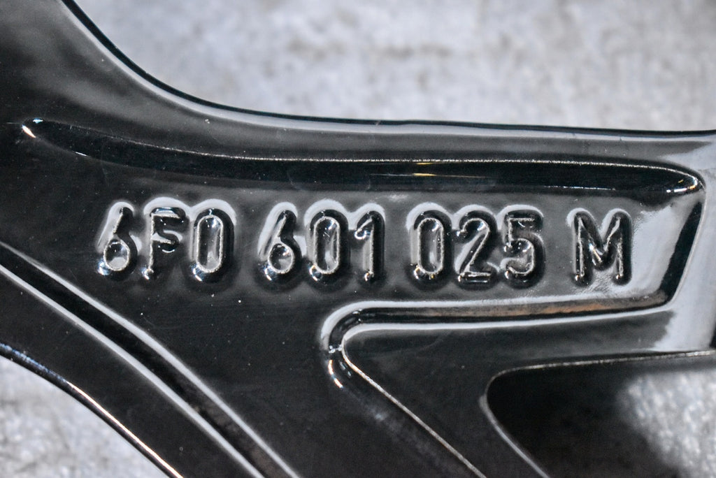 1x Alufelge 16 Zoll 6.5" 5x100 47ET Glanz Silber 6F0601025M Seat Ibiza V