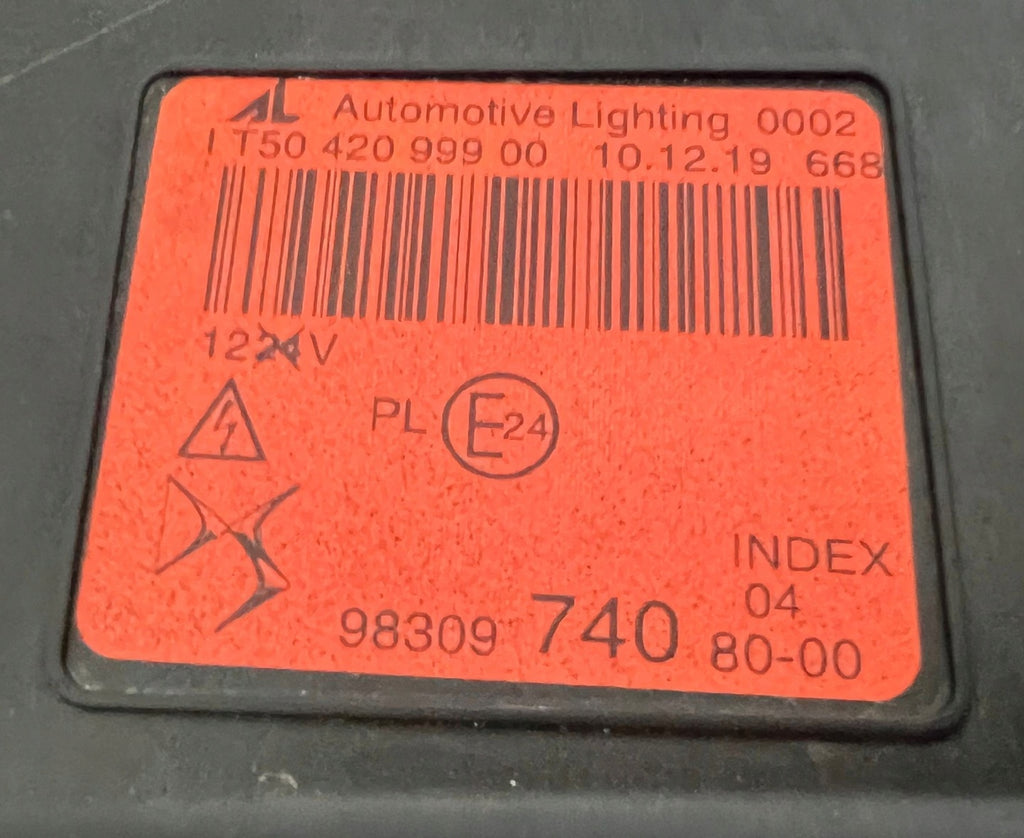 Frontscheinwerfer Citroën Ds4 9830973980 9830974080 Ein Satz Headlight