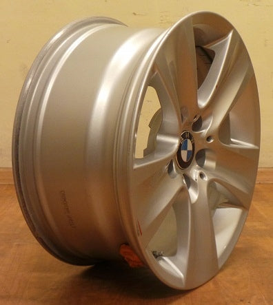 1x Alufelge 17 Zoll 8.0" 5x120 30ET Glanz Silber 6790172 BMW 5 F10 Rim Wheel FEL4123207493od