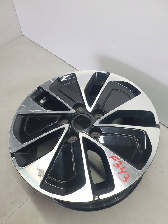 1x Alufelge 16 Zoll 6.5" 5x114.3 50ET Glanz Schwarz 52910-CR100 Kia Xceed FEL5660421570nu