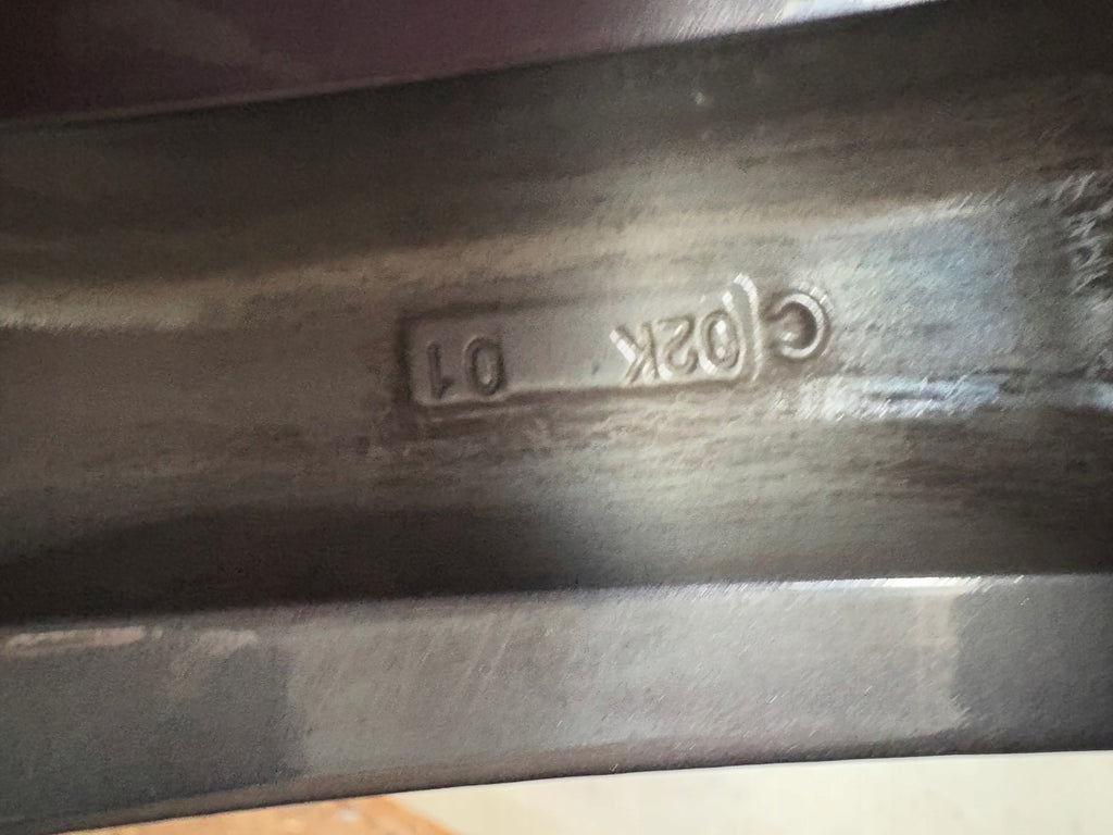 1x Alufelge 19 Zoll 7.0" 5x114.3 45ET Glanz Grau 9965117090 Mazda Cx-5 Mg