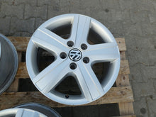 Laden Sie das Bild in den Galerie-Viewer, 4x Alufelge 17 Zoll 7.0" 5x120 55ET Glanz Silber 7H0601025 VW T6 T5 Rim Wheel FEL3479768168vl