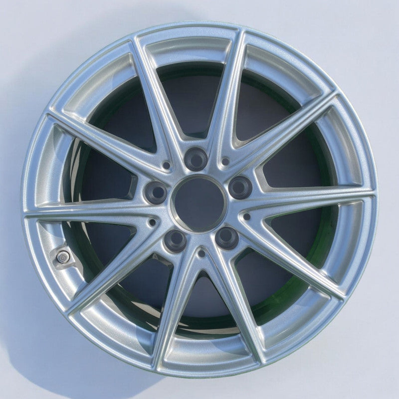 1x Alufelge 16 Zoll 6.5" 5x112 44ET Glanz Silber A1774011100 Mercedes-Benz