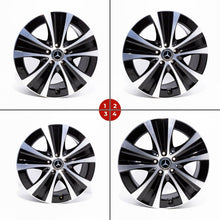Laden Sie das Bild in den Galerie-Viewer, 4x Alufelge 18 Zoll 8.0" 5x112 43ET A2134013700 Mercedes-Benz Viano Rim Wheel FEL8017503400ya