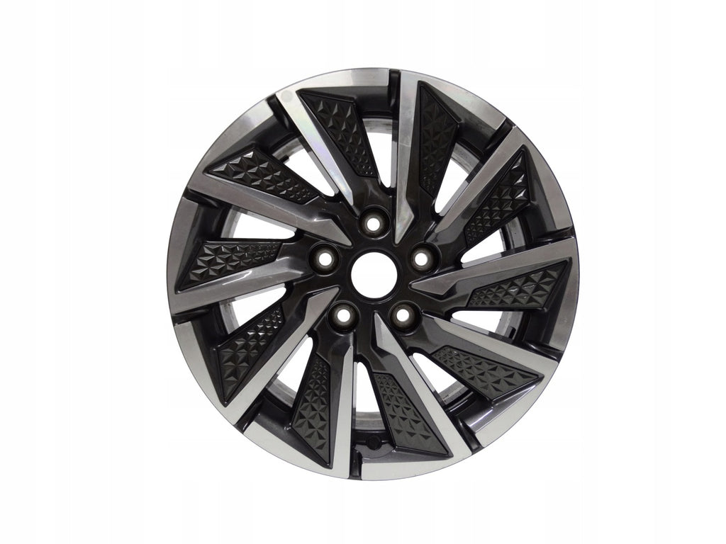 1x Alufelge 16 Zoll 6.5" 5x114.3 50ET Glanz Graphit 52910-G7700 Hyundai Ioniq Mg FEL6001764623mi