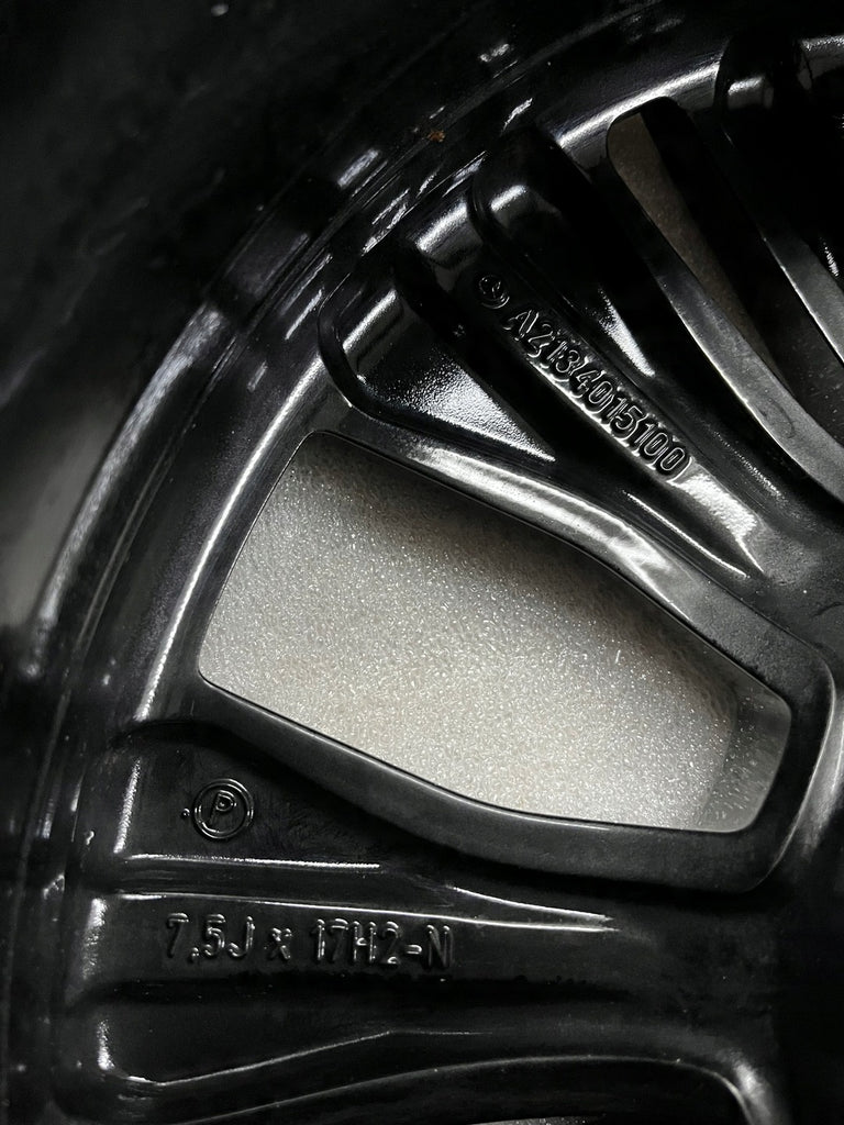 1x Alufelge 17 Zoll 7.5" 5x112 40ET Glanz A2134015100 Mercedes-Benz W213 S213