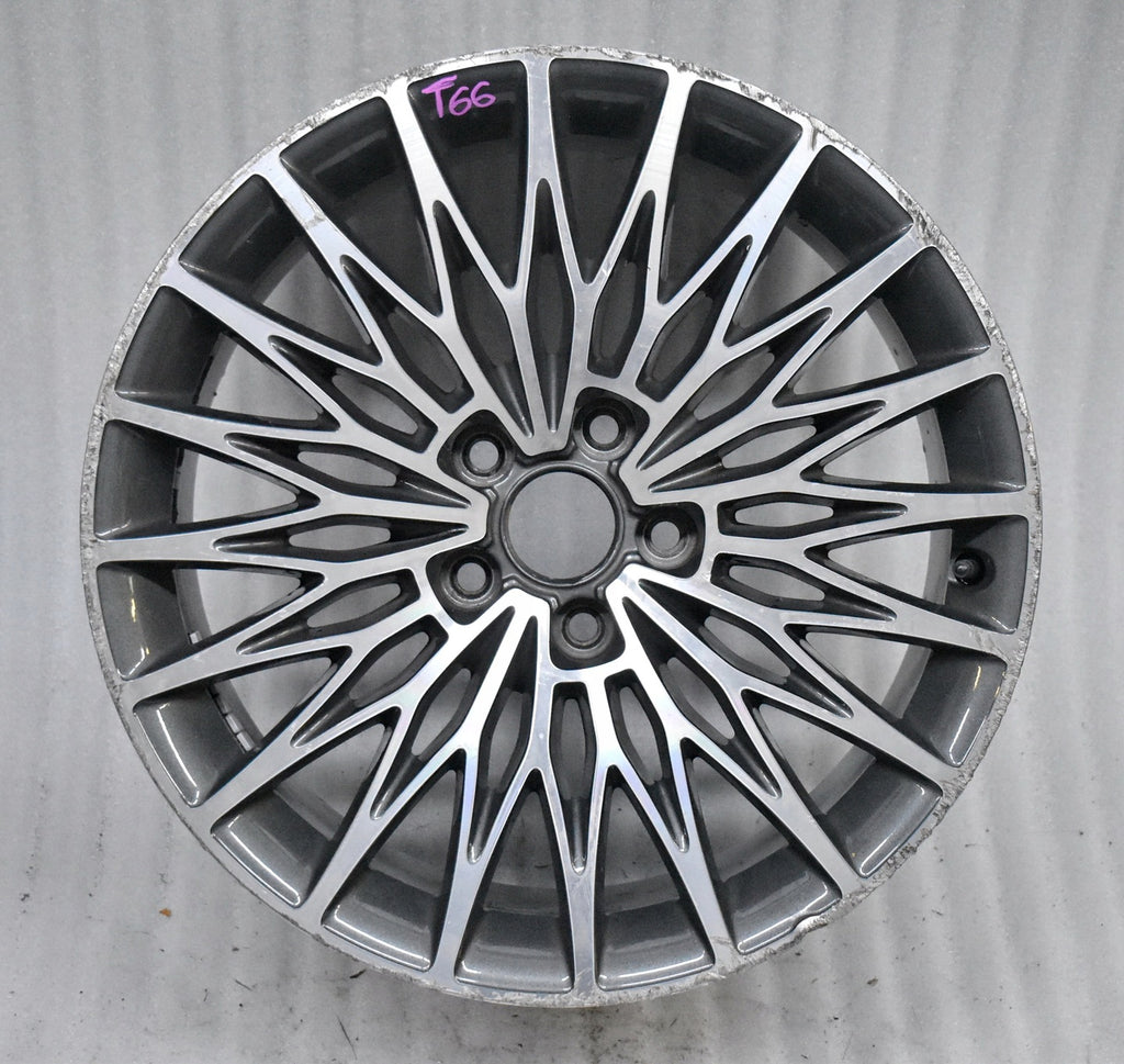 1x Alufelge 18 Zoll 8.0" 5x112 46ET Glanz Grau 8V0601025 Audi A3 Mg Rim Wheel