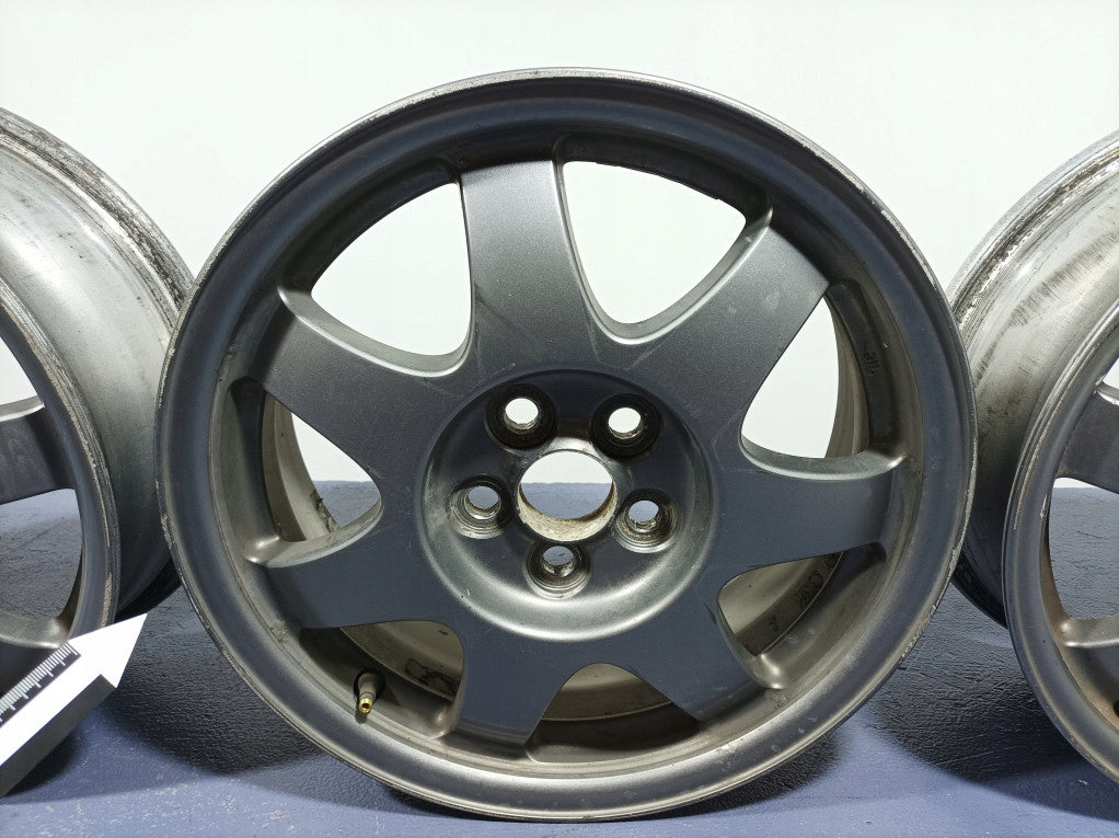4x Alufelge 15 Zoll 6.0" 5x100 Toyota I Rim Wheel FEL4131154139si