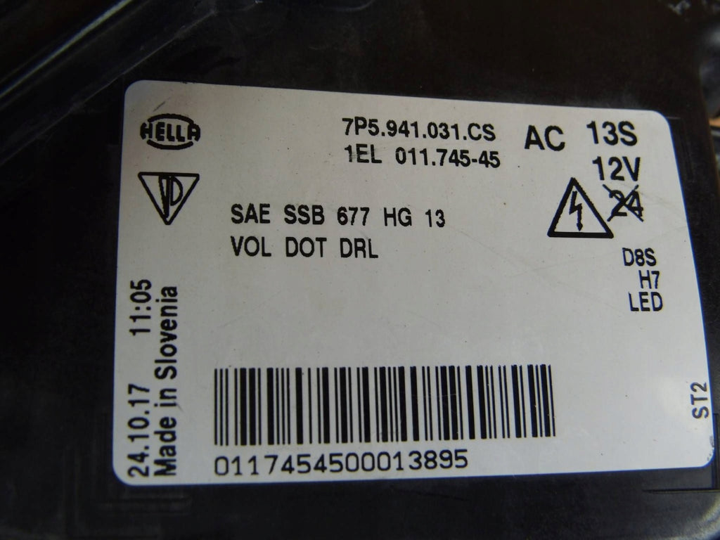 Frontscheinwerfer Porsche Cayenne 7P5941031CS Xenon Links Scheinwerfer Headlight SCH8366199660lm